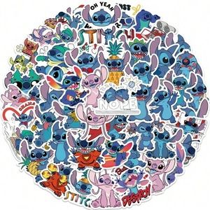 50 Pack Disney Stitch Vinyl Stickers